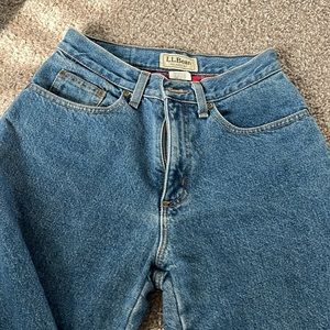 🔖 L.L.Bean Flannel Lined Blue Denim Jeans